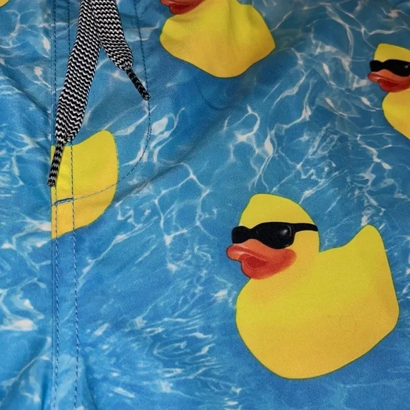 Sold 😊Trinity Ducky Hot Tub swim trunk Shorts - Picture 3 of 6
